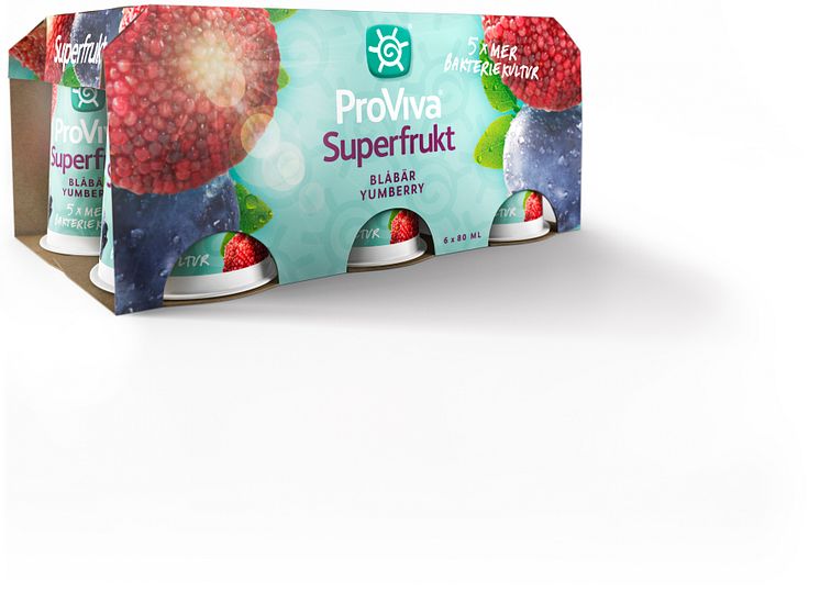 ProViva Superfrukt Blåbär-Yumberry pkt