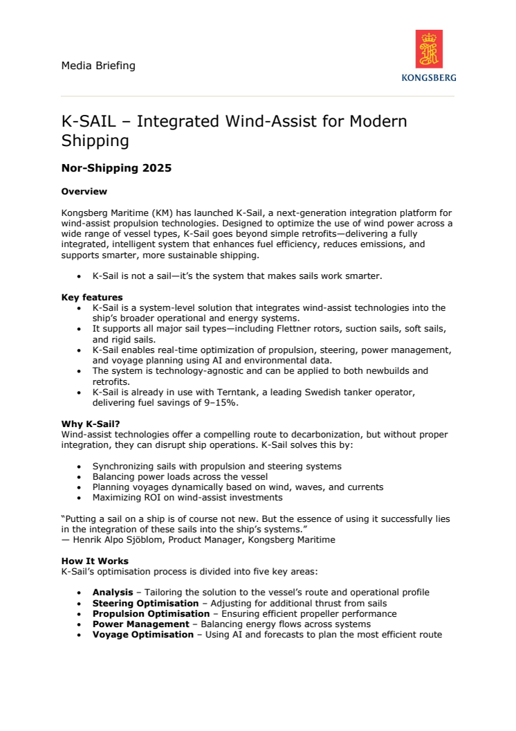 MEDIA BRIEFING_K-SAIL – INTEGRATED WIND-ASSIST FOR MODERN SHIPPING_FINAL.pdf