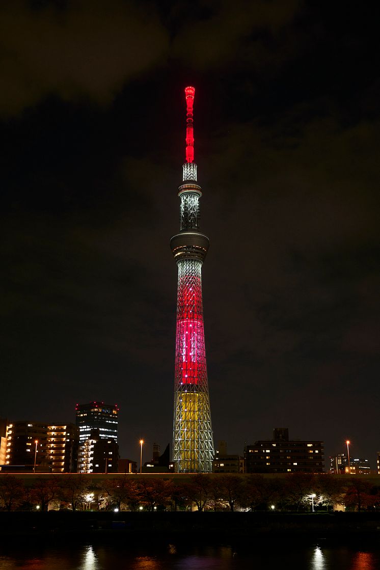 TOKYO SKYTREE Mickey Mouse Light-up