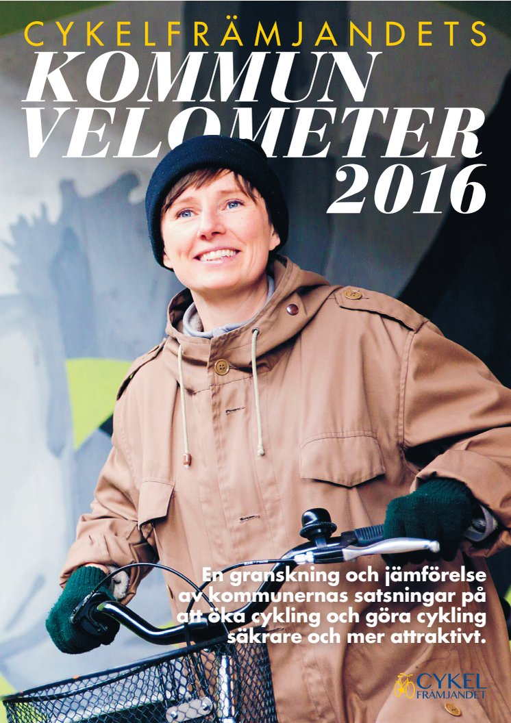 Lidingö näst bäst i Cykelfrämjandets Kommunvelometer