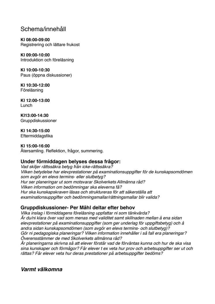 Betygskonferensen 2017