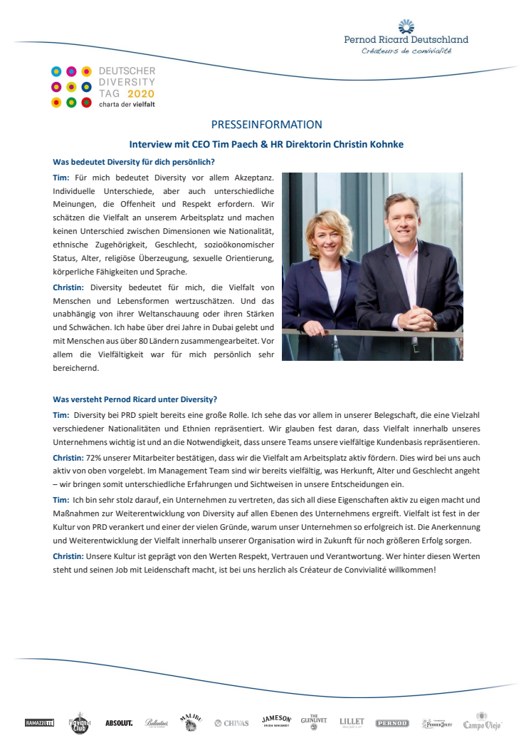Interview mit CEO Tim Paech & HR Direktorin Christin Kohnke