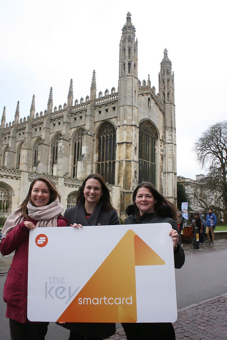 Commuters can now use Great Northern and Thameslink's Key Smartcard to and from Cambridge