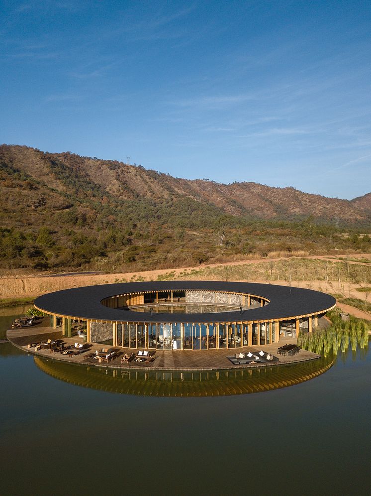 Valle San Nicolás Clubhouse in Mexiko