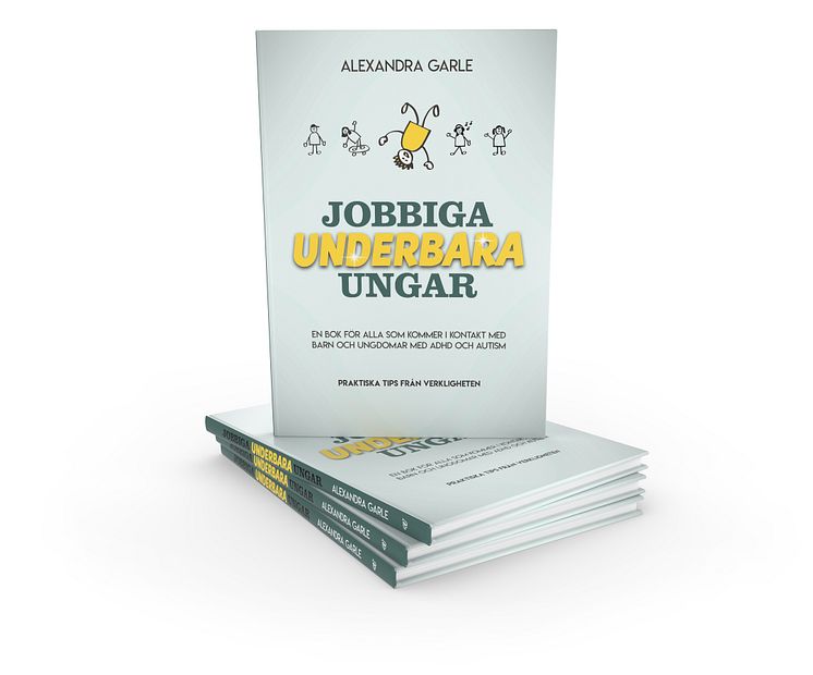 Jobbiga underbara ungar omslag 3D