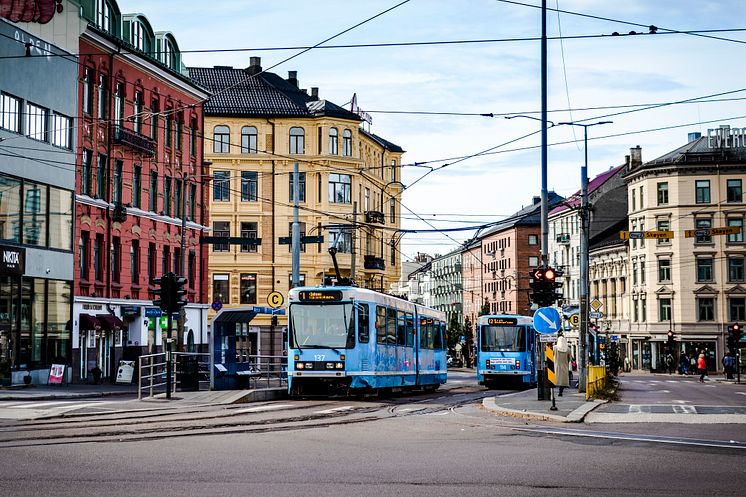 Sporveien på Majorstuen 1