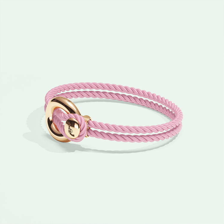 Imagine by Orrling Bracelet Leather Pink Gold Side.png