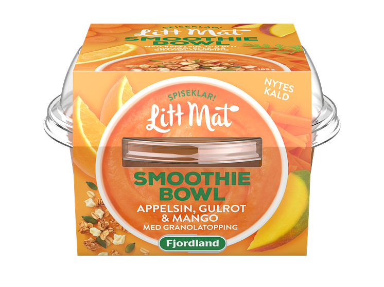 Litt Mat Smoothie Bowl Orange