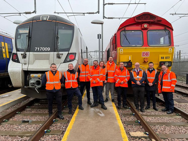 GTR's Great Northern employees met with with freight operator DB Cargo UK to share its expertise of digital signalling