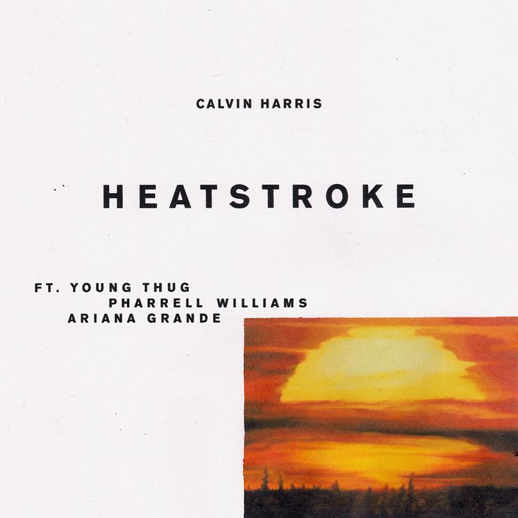 Calvin Harris - "Heatstroke" omslag