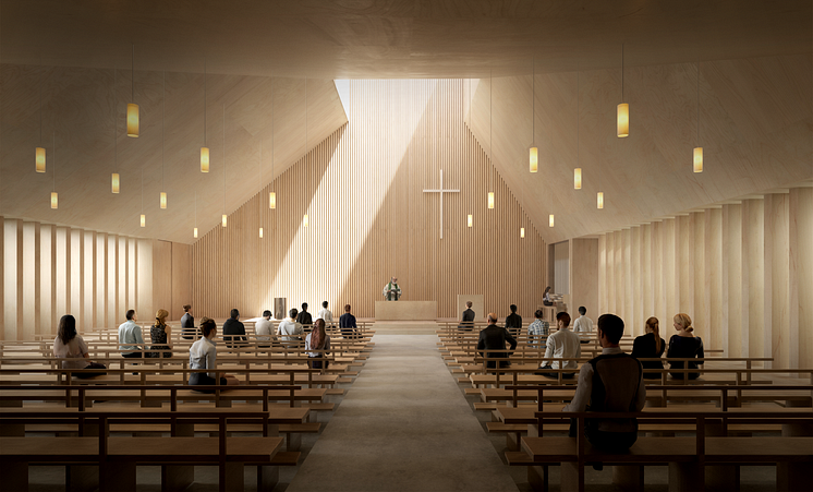 Vennesla kirke interior