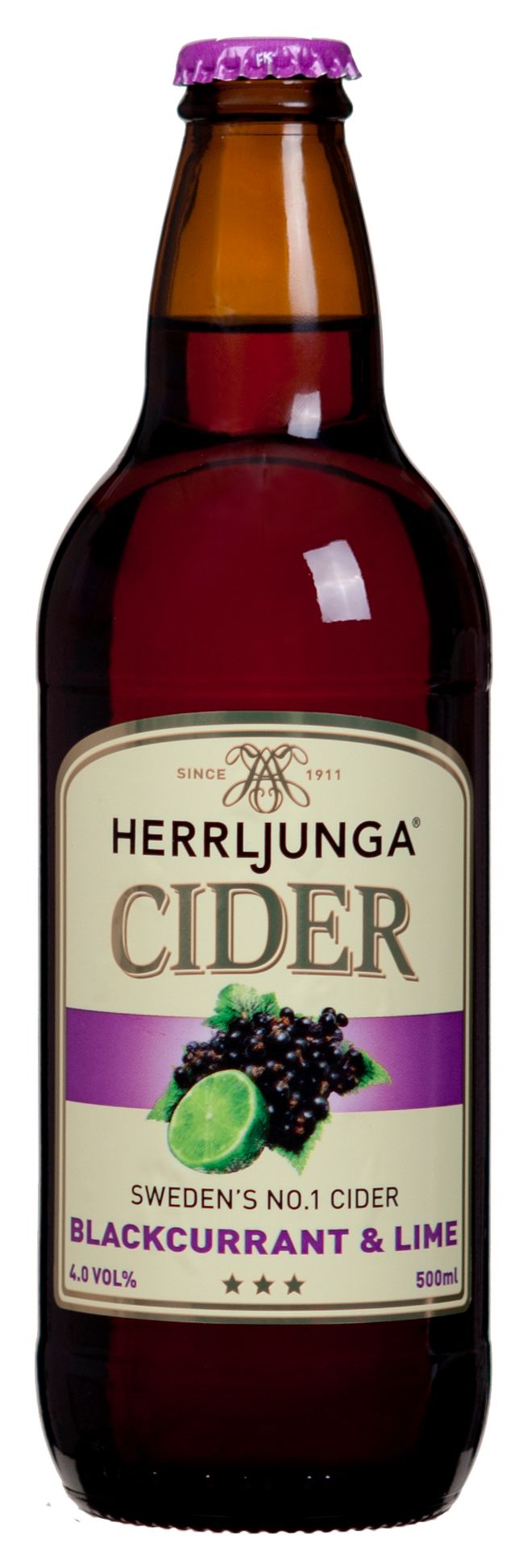 Herrljunga Cider Blackcurrant & Lime