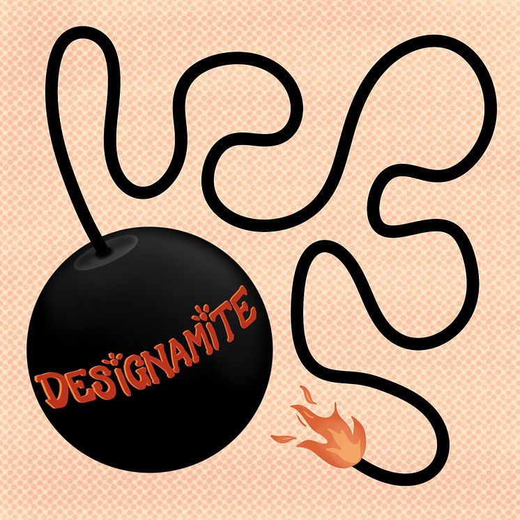 Designamite podcast logo
