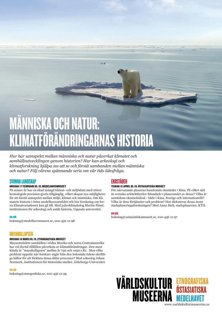 MÄNNISKA OCH  NATUR: Klimatförändringarnas historia