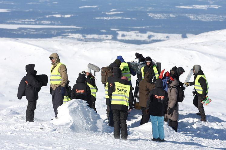 Sune i Fjällen - behind the scenes