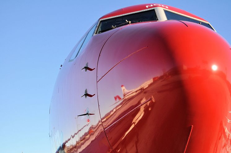 Norwegian's 737-800 aircraft