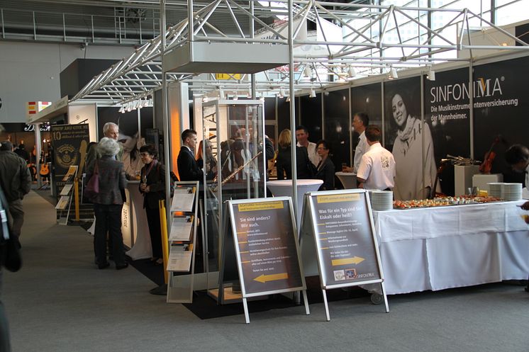 SINFONIMA-Messestand 2013