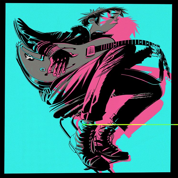 Gorillaz - The Now Now Artwork