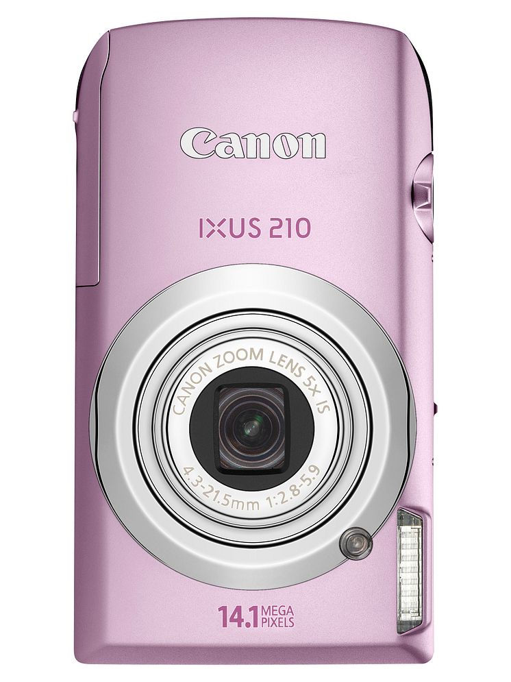 IXUS 210 Pink front 