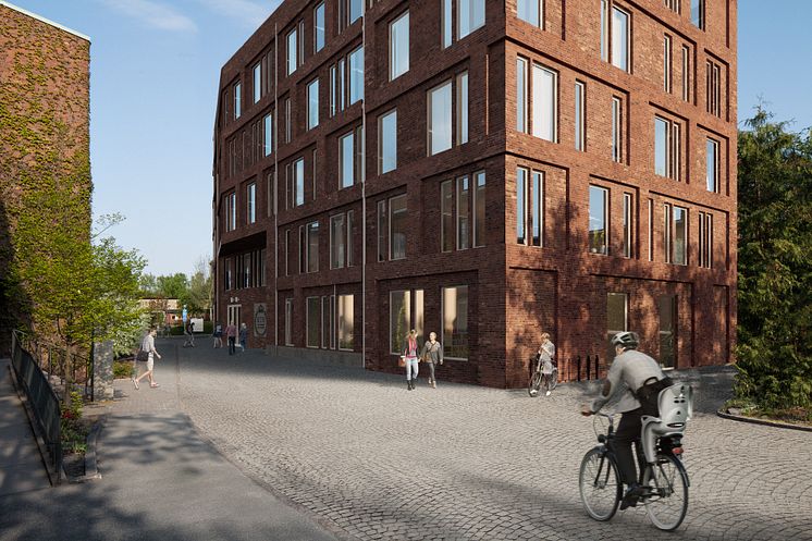 Skiss Skolan för arkitektur och samhällsbyggnad, KTH