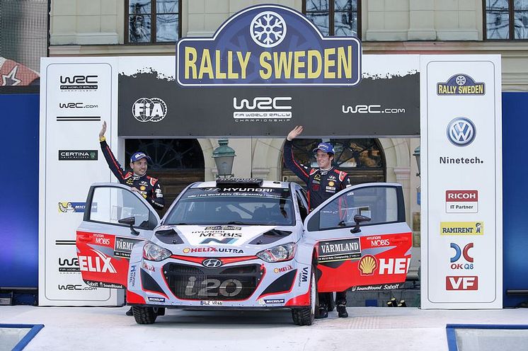 Rally Sweden 2015 - andraplats för Neuville bild 1