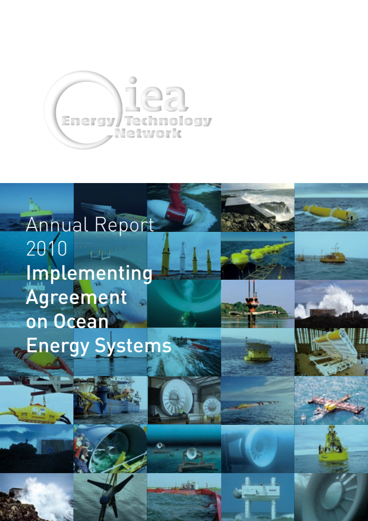 2010 rapporten Ocean Energy Systems (OES)