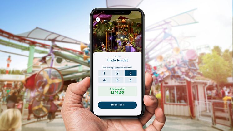 2020 lanserar Liseberg en virtuell kölösning för den nya åkattraktionen Underlandet