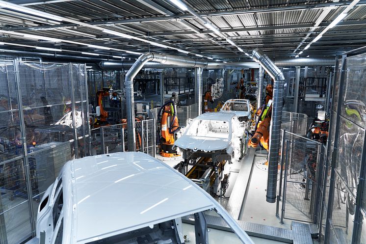 BMW iX i produksjon