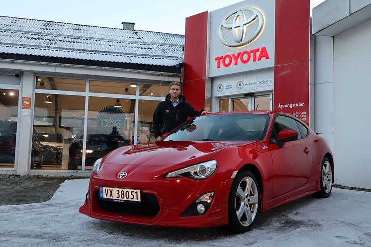 Pål Christian med Toyota GT86