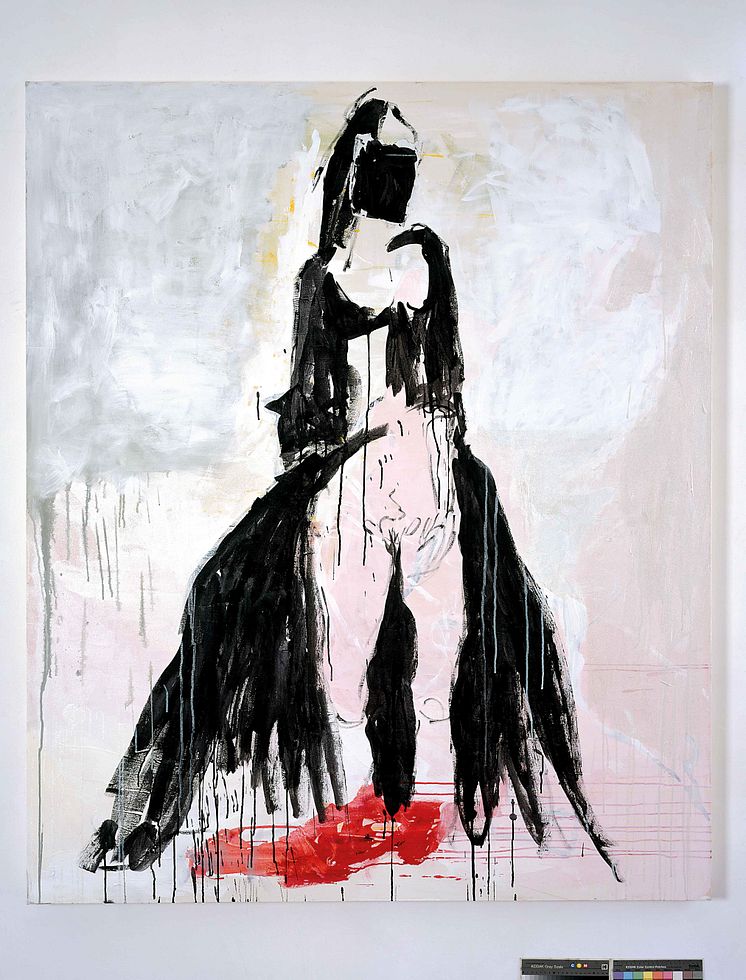 Tracey Emin: Svart katt / Black cat (2008)