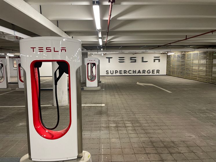 Tesla Super Charger | Ullevaal Stadion