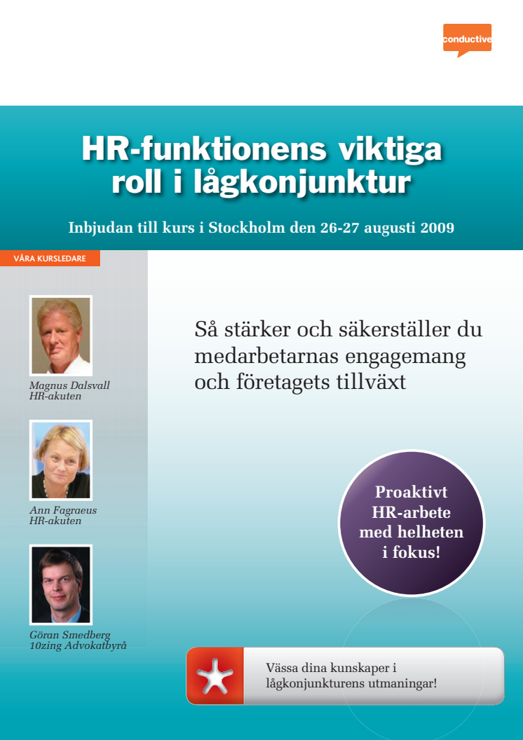 HR-funktionens viktiga roll i lågkonjunktur