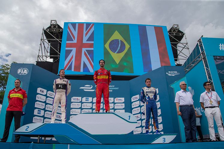 Formula E winners - November 2015, Putrajaya, Malaysia