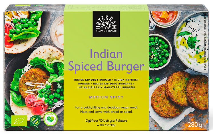 Urtekram Indian Spiced Burger