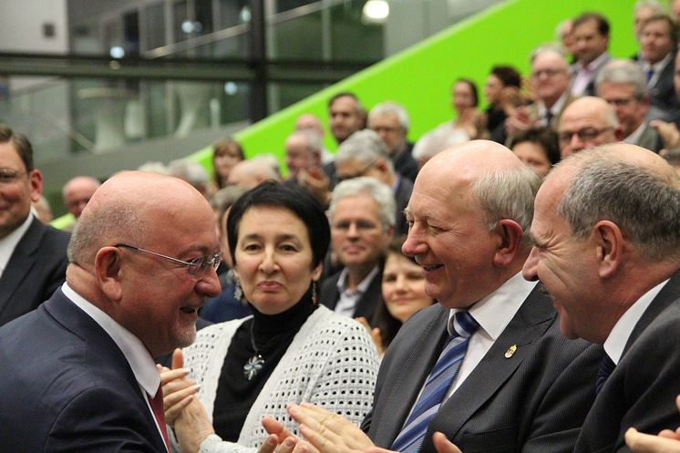 Prof. Dr. László Ungvári als Präsident der Technischen Hochschule Wildau feierlich verabschiedet