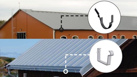 Lindab continues to simplify rainwater drainage solutions with not one but two new gutter brackets