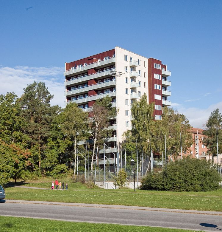 Skåningen, TermoDeck i bostadshus