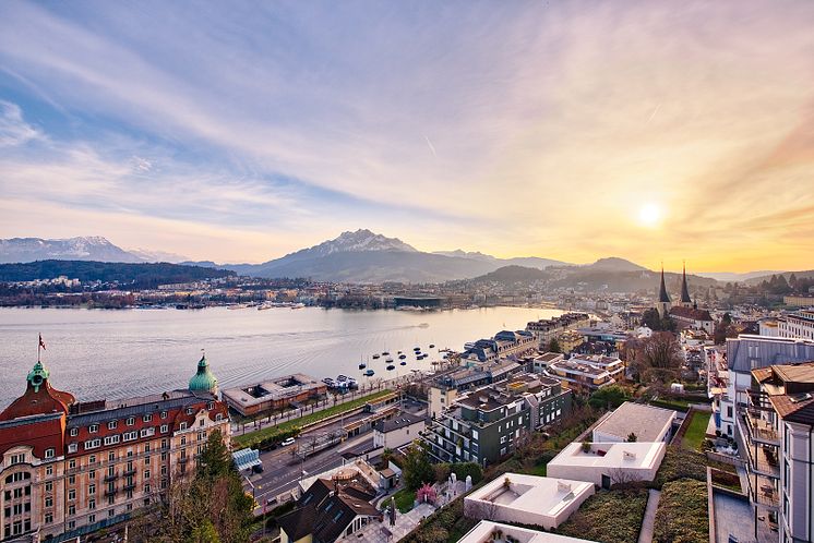 Hotel Montana Luzern Aussicht