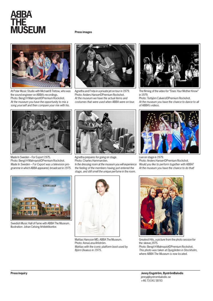 ABBA The Museum: Press Images