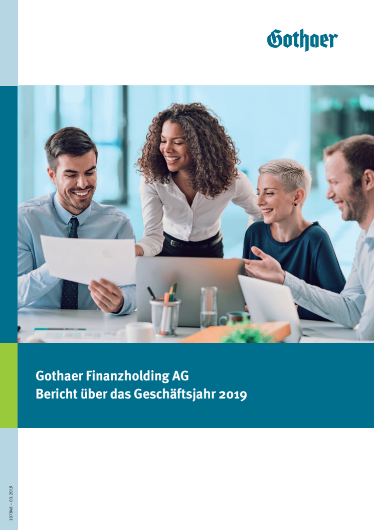 Geschäftsjahr 2019: Gothaer Finanzholding AG