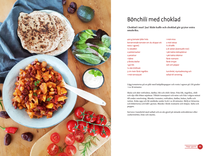 Recept Bönchili med choklad