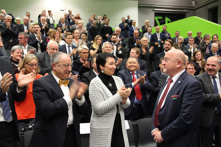 Prof. Dr. László Ungvári als Präsident der Technischen Hochschule Wildau feierlich verabschiedet