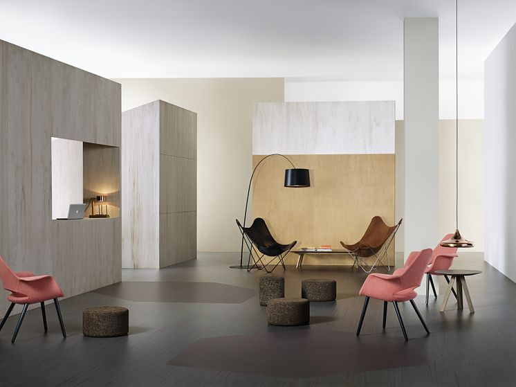 Marmoleum Striato-mallistolle on myönnetty iF Design Award 2016