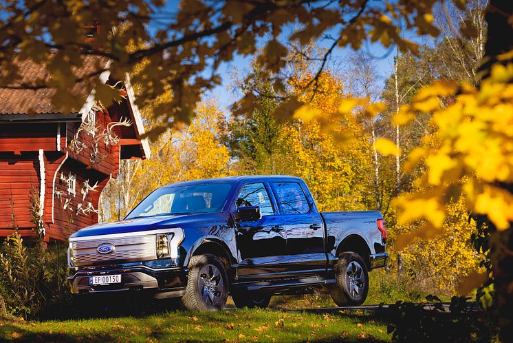 Ford F-150 Lightning høst 2023 Norge (12)