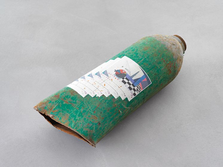 Matias Faldbakken, Gas Bottle (Crotti), 2016