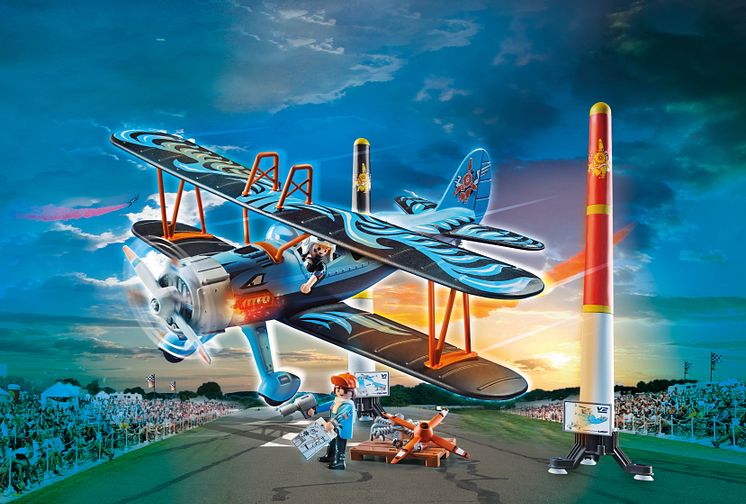 Air Stuntshow Doppeldecker Phoenix (70831) von PLAYMOBIL