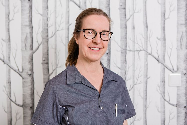 Anna Bengtsson, tandläkare och verksamhetschef vid Enskedetandläkarna