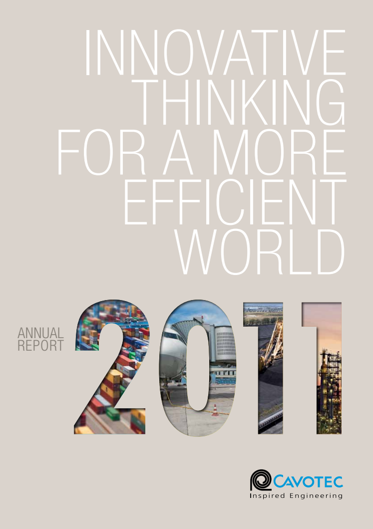 Cavotec Annual Report 2011