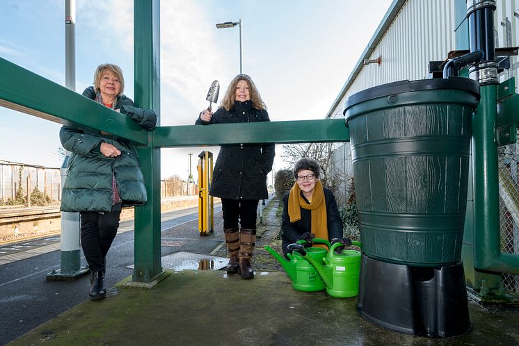 New water butt at Angmering