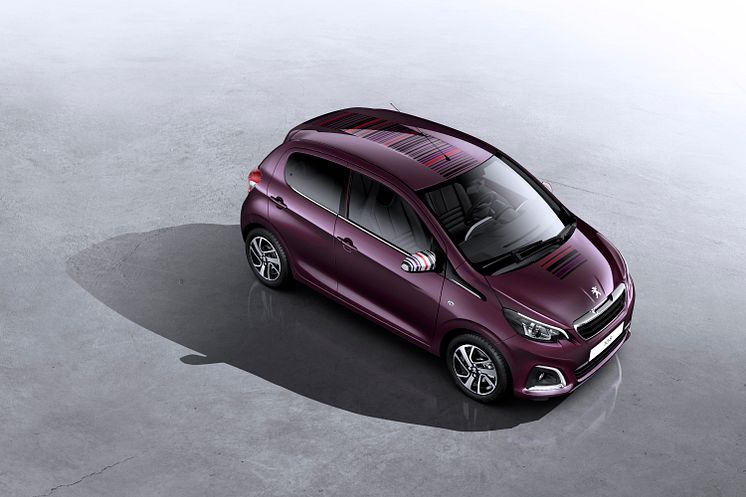 Nya Peugeot 108 5d Red Purple